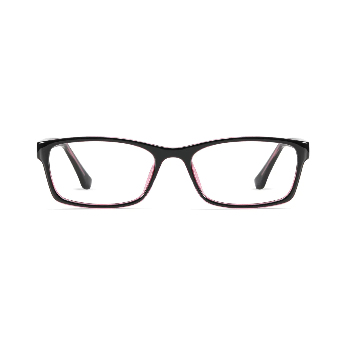 Rectangle Pink Eyeglasses
