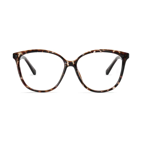 Oval Tortoiseshell Eyeglasses