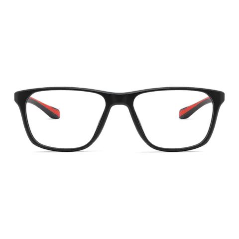 Rectangle Black Eyeglasses