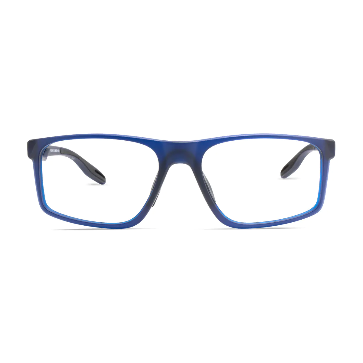 Rectangle Blue Eyeglasses
