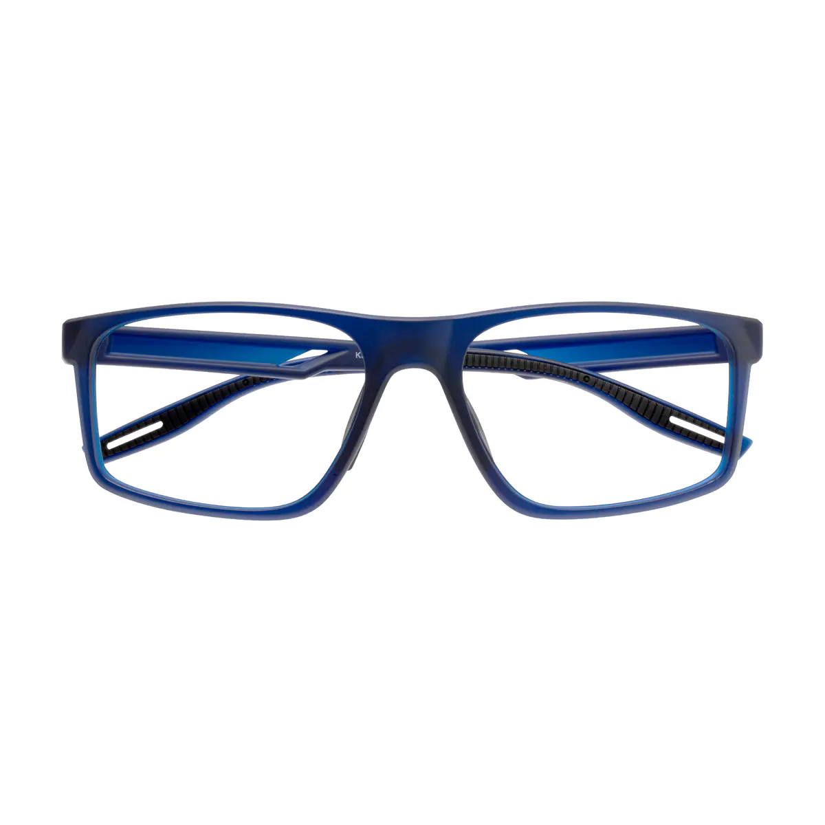 Rectangle Blue Eyeglasses