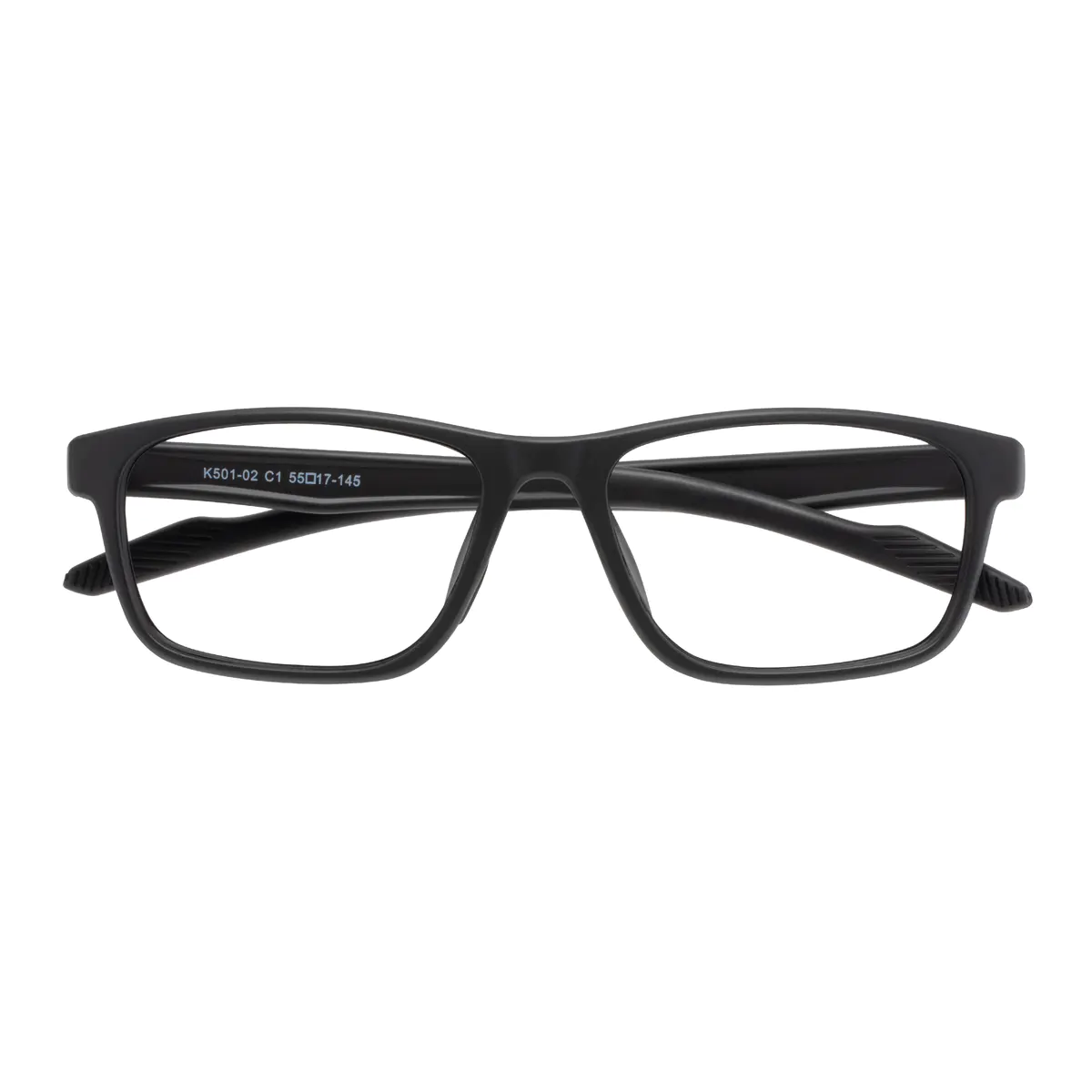 Rectangle Black Eyeglasses