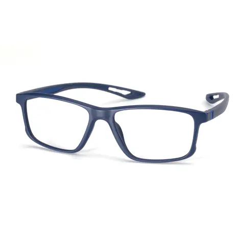 Rectangle Black/
Blue Eyeglasses