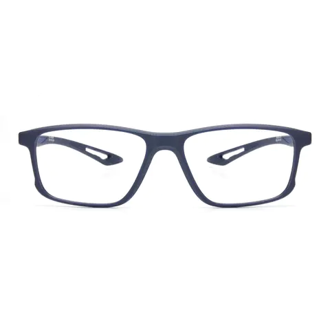 Rectangle Black/
Blue Eyeglasses