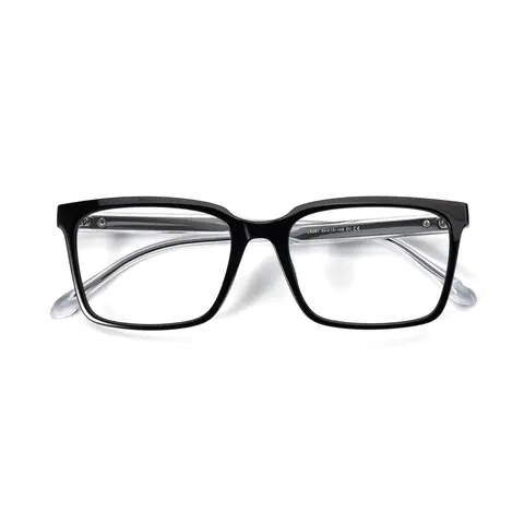 Square Black Eyeglasses