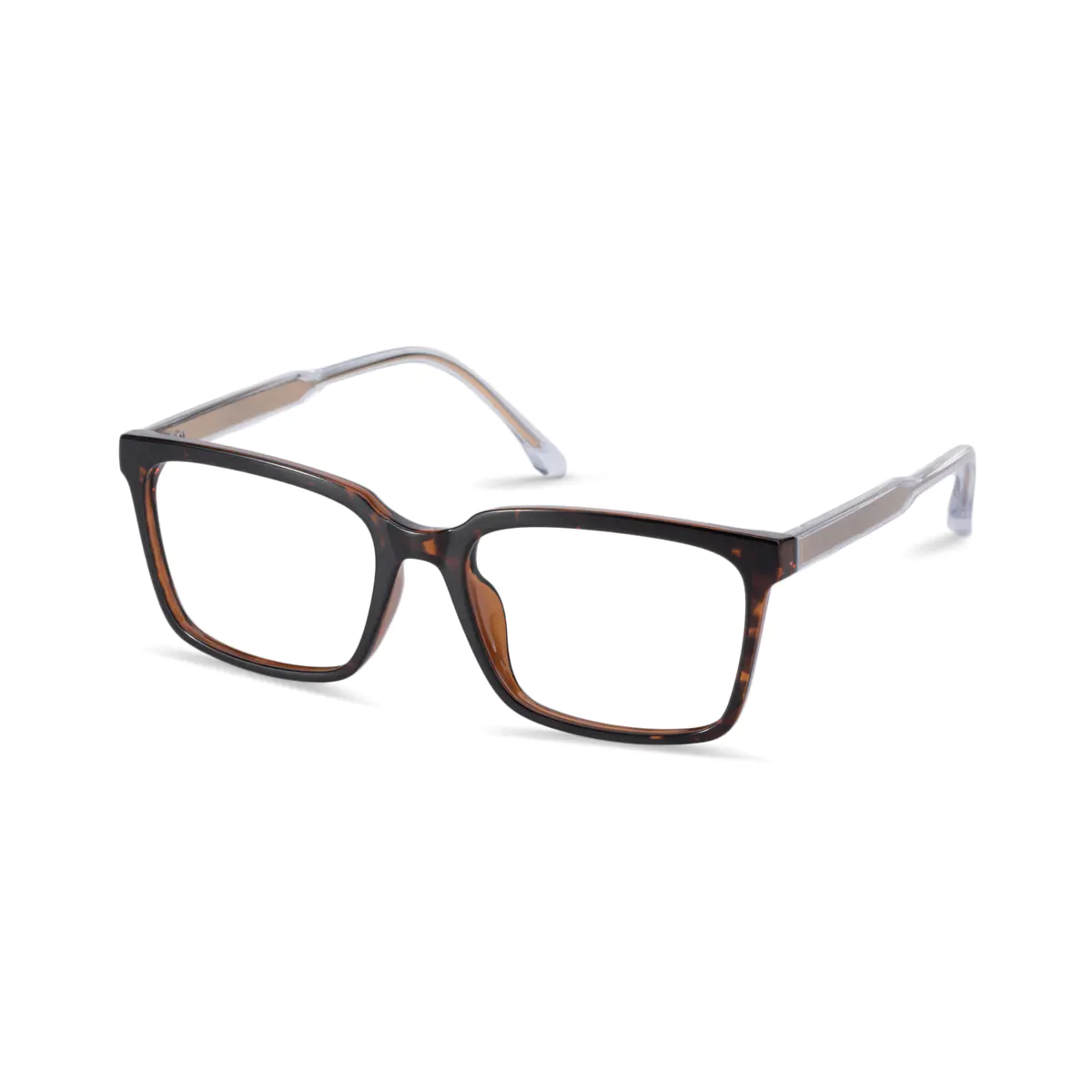 Square Tortoiseshell Eyeglasses