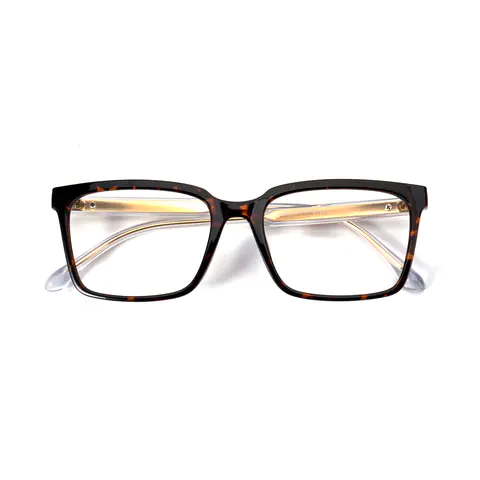 Square Tortoiseshell Eyeglasses