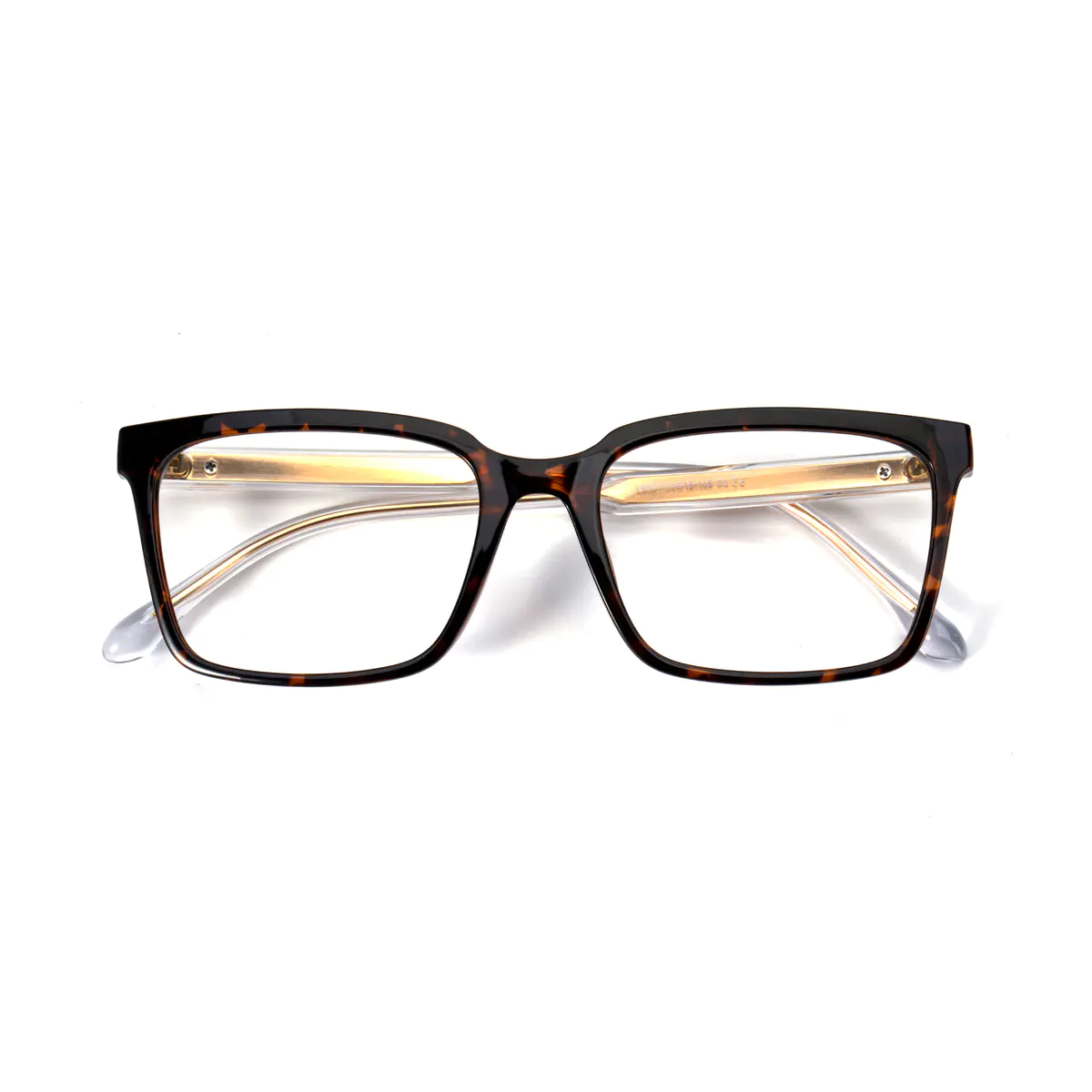 Square Tortoiseshell Eyeglasses