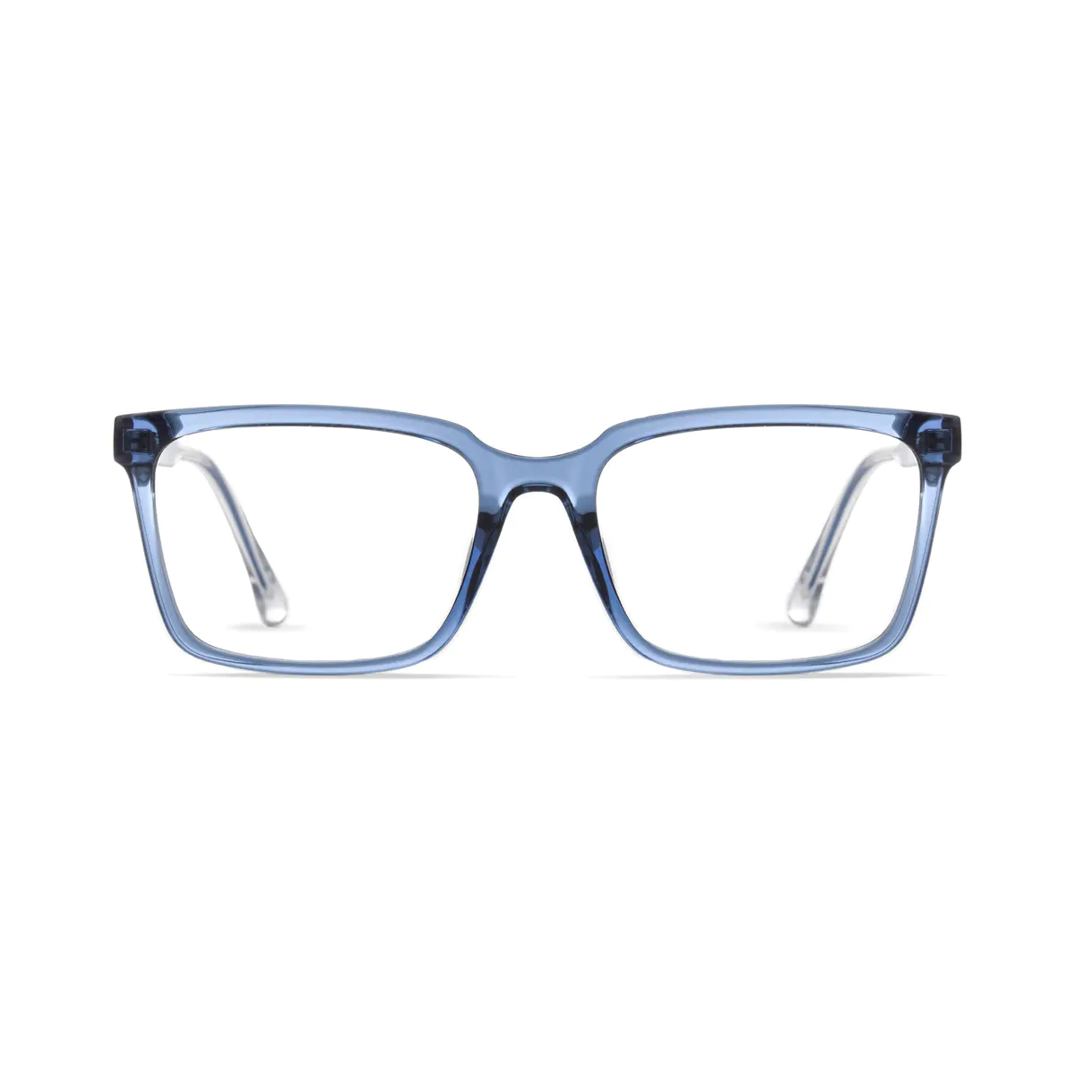 Square Blue Eyeglasses