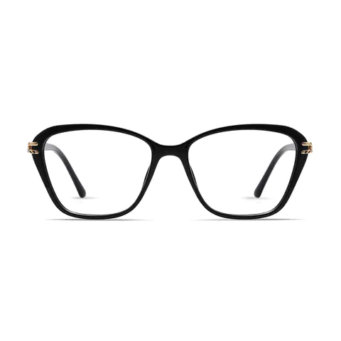 Cat-eye Black Eyeglasses