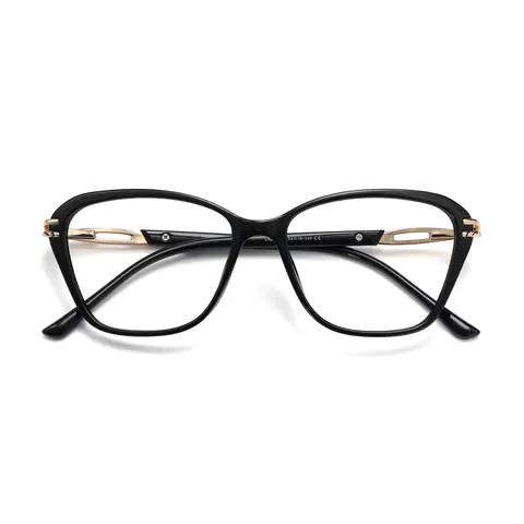 Cat-eye Black Eyeglasses