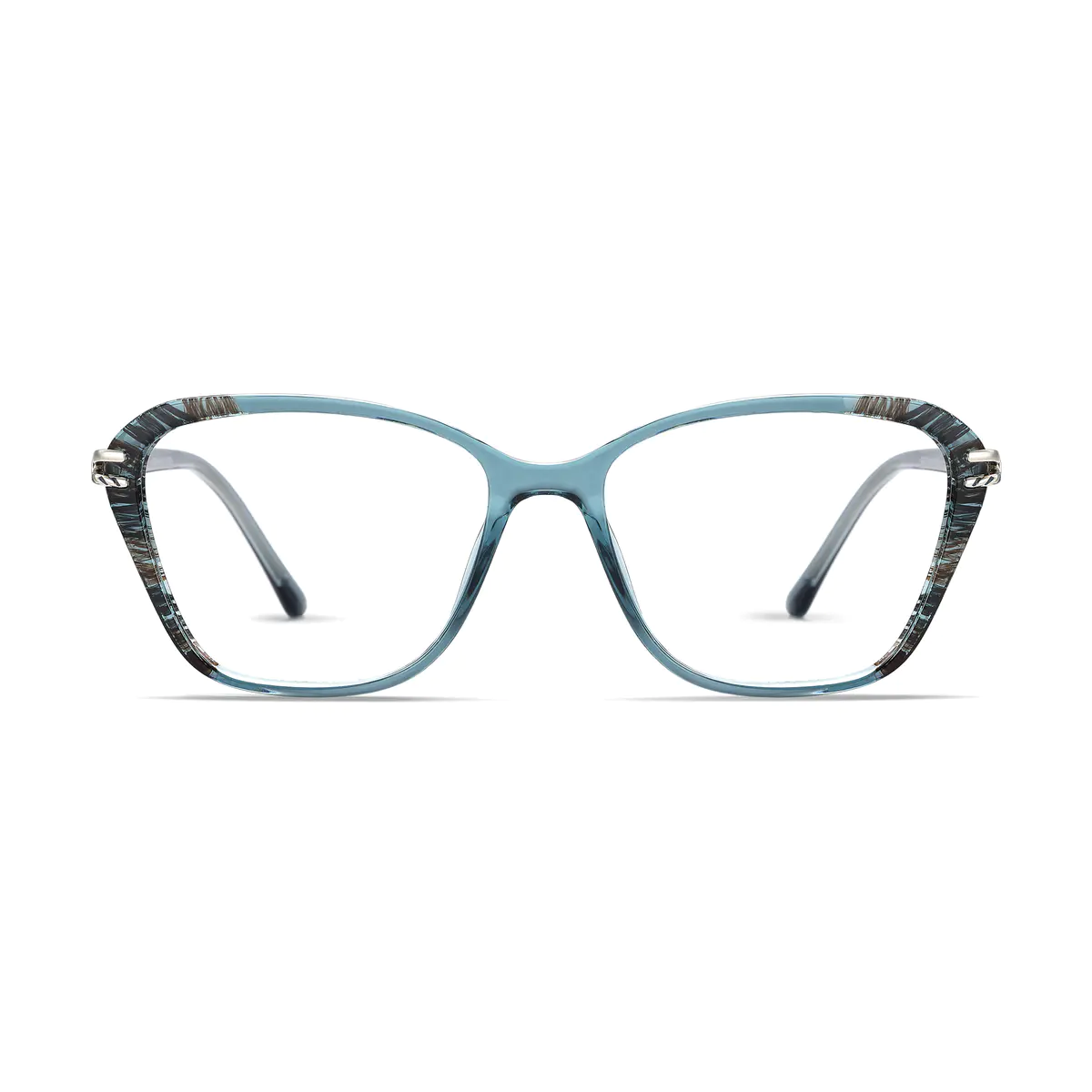 Cat-eye Green/Tortoiseshell Eyeglasses