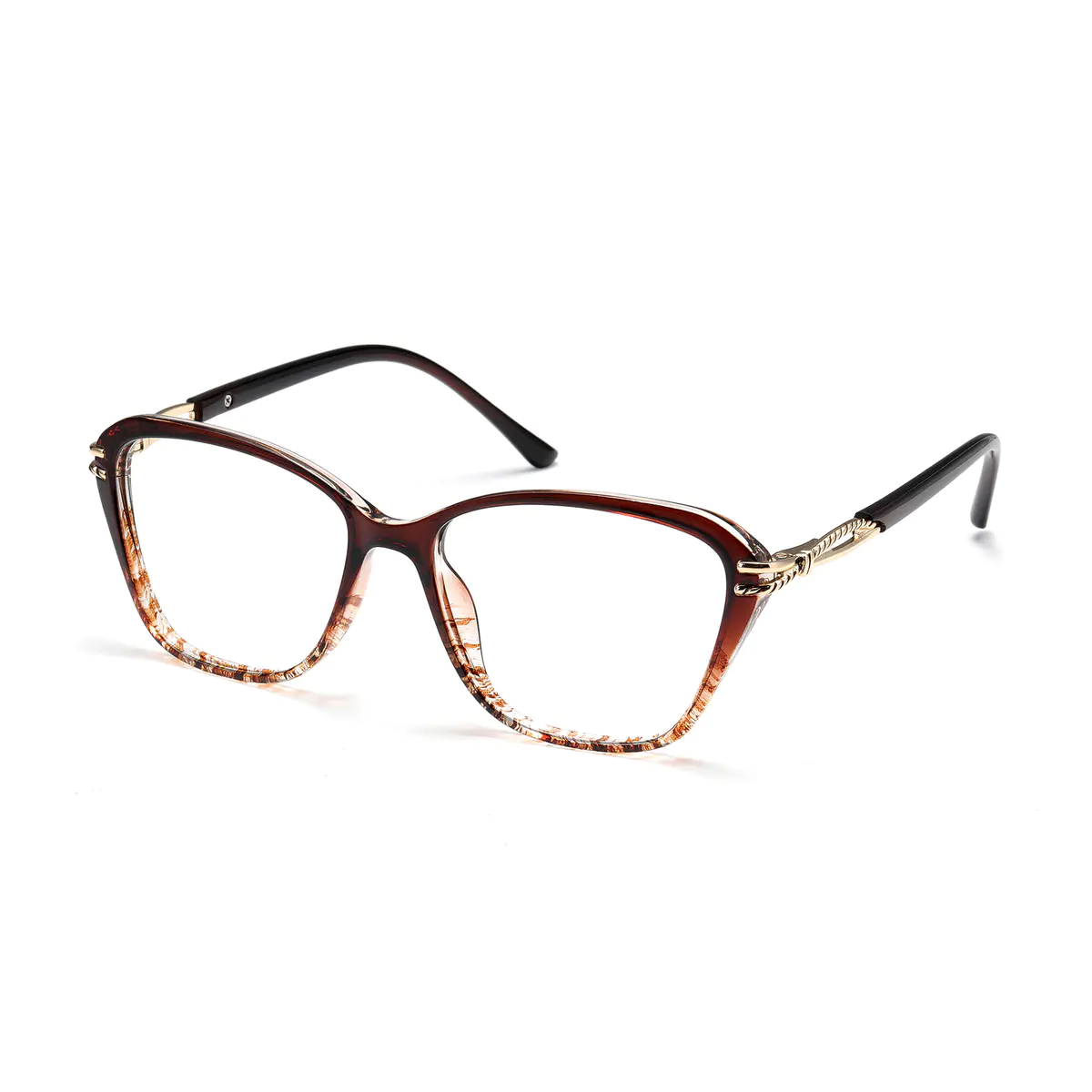 Cat-eye Brown/Tortoiseshell Eyeglasses