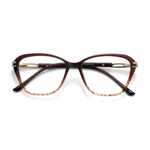Cat-eye Brown/Tortoiseshell Eyeglasses