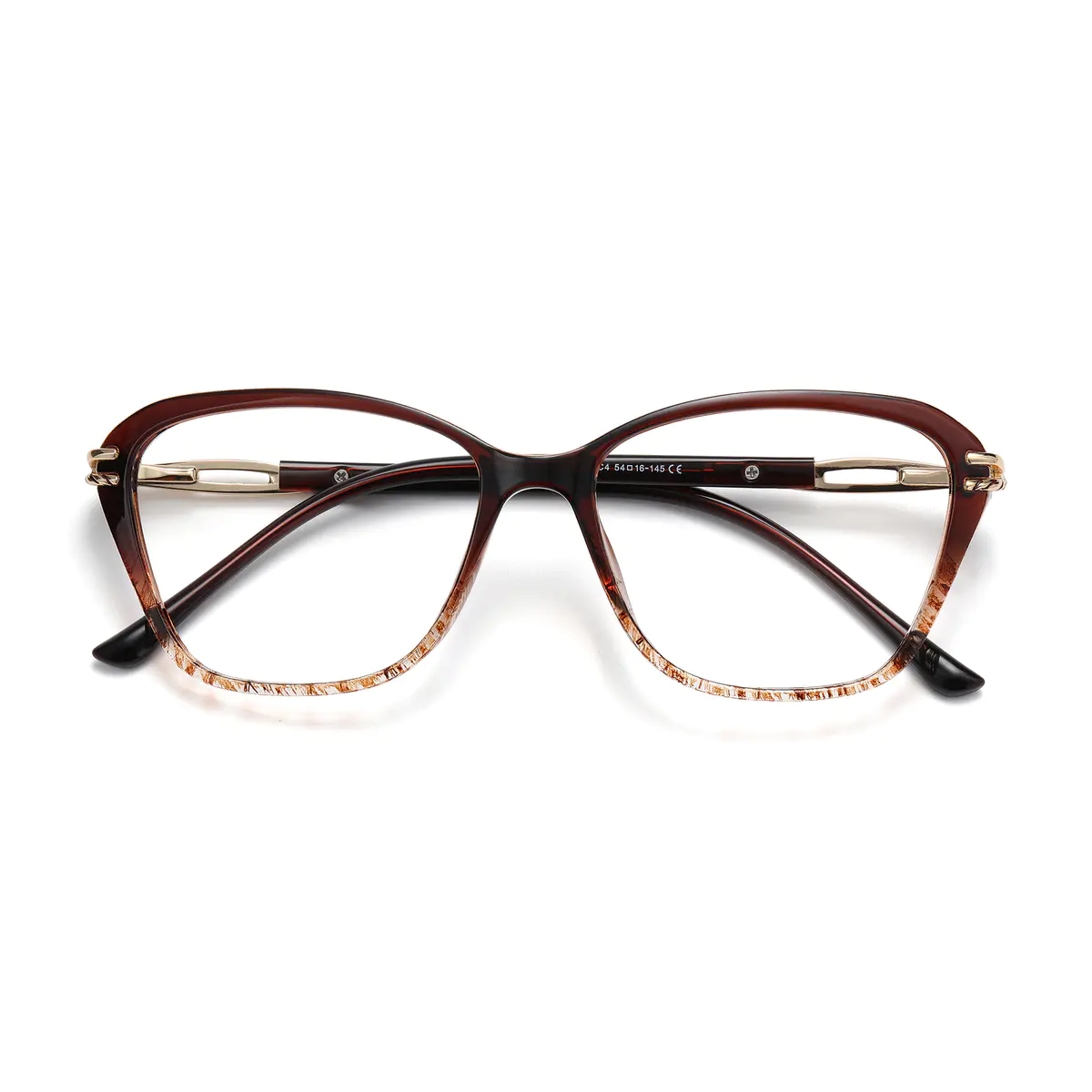 Cat-eye Brown/Tortoiseshell Eyeglasses