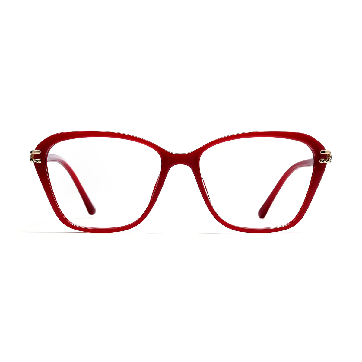 Cat-eye Red Eyeglasses