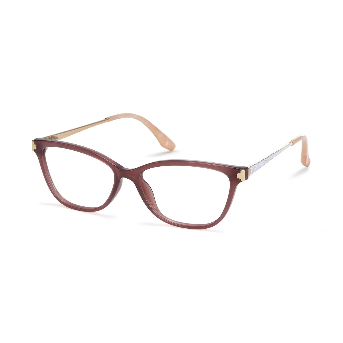 Oval Transparent Red