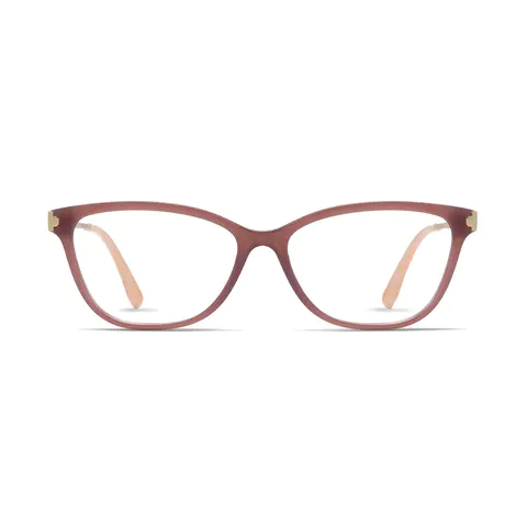 Oval Transparent Red