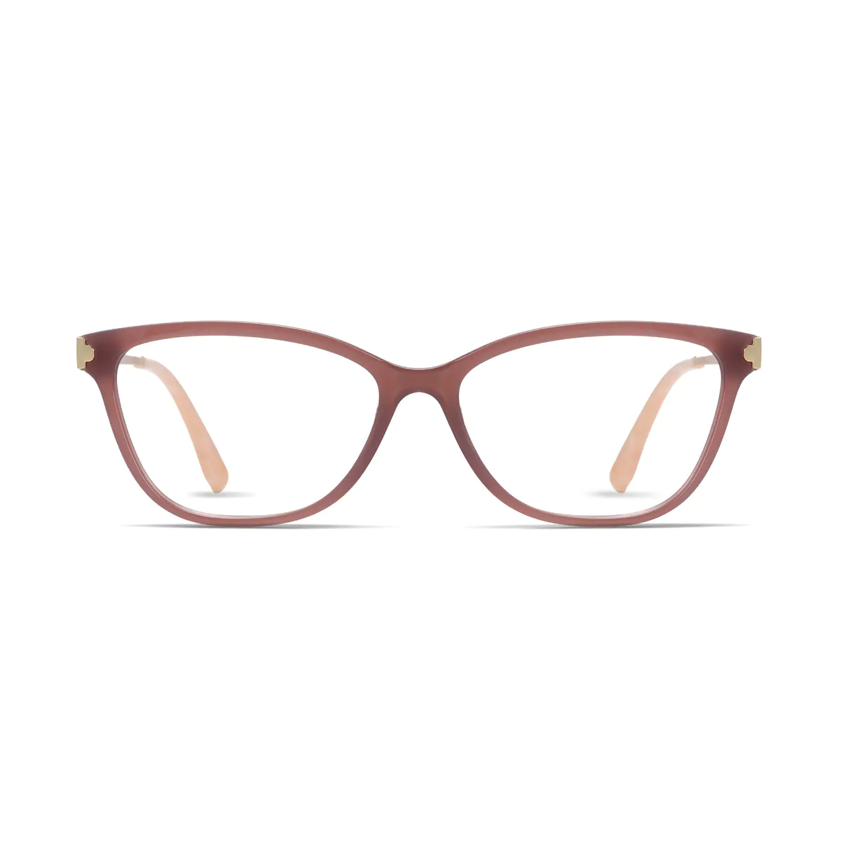 Oval Transparent Red