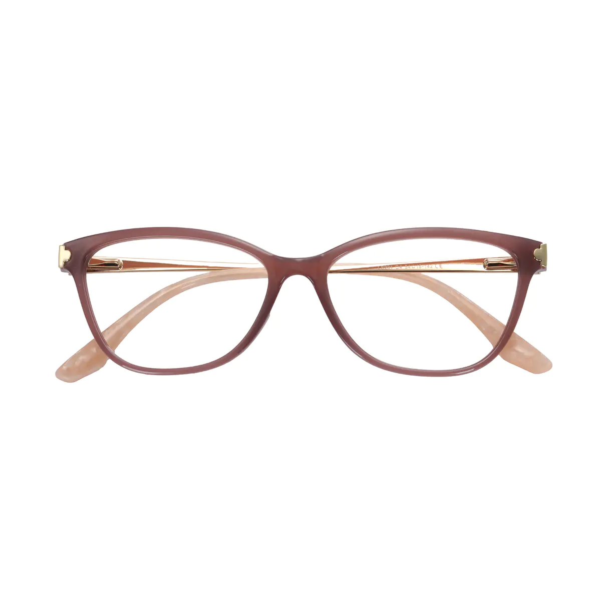 Oval Transparent Red