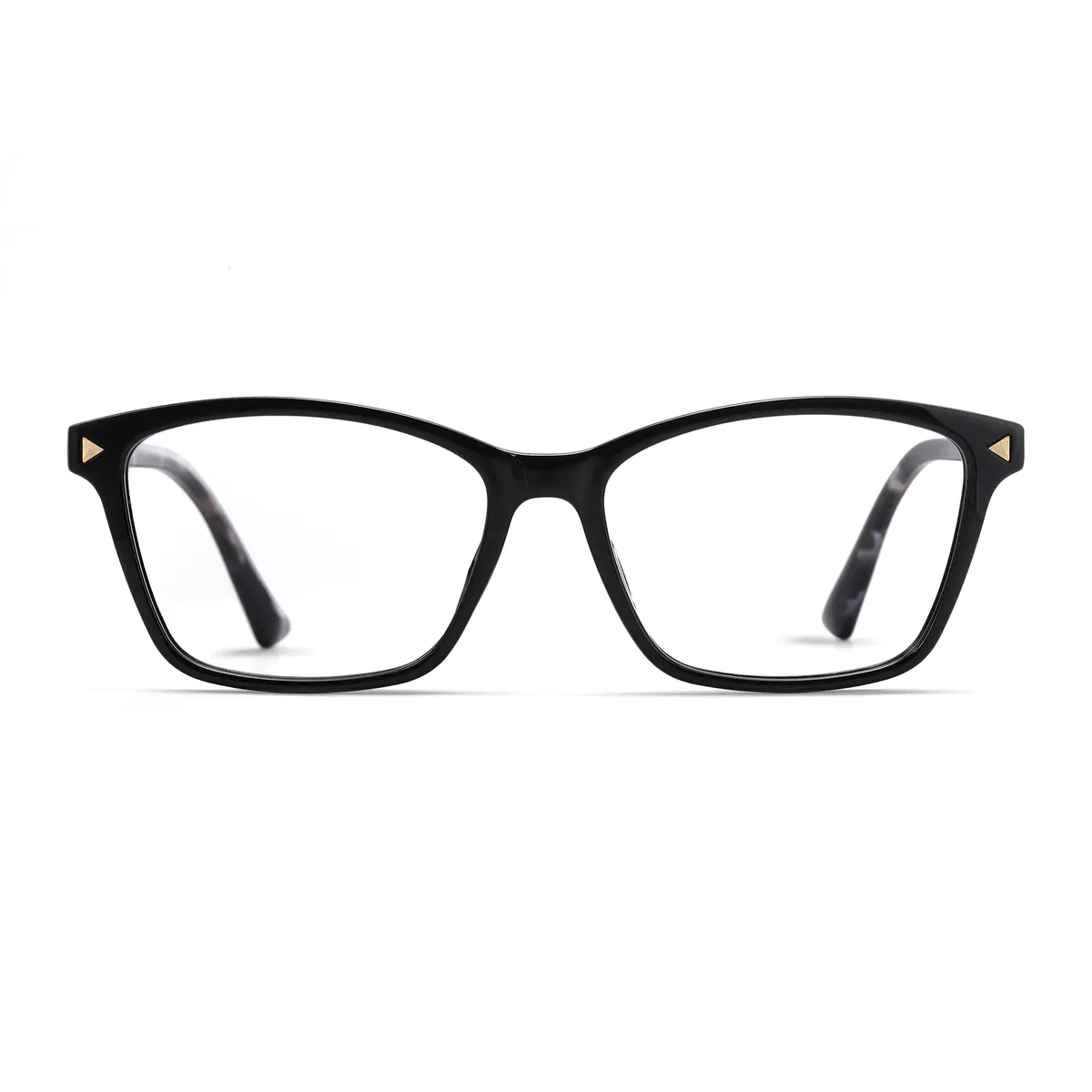 Rectangle Black Eyeglasses