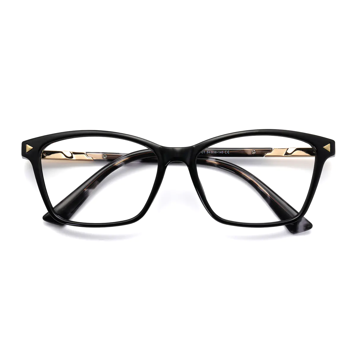 Rectangle Black Eyeglasses
