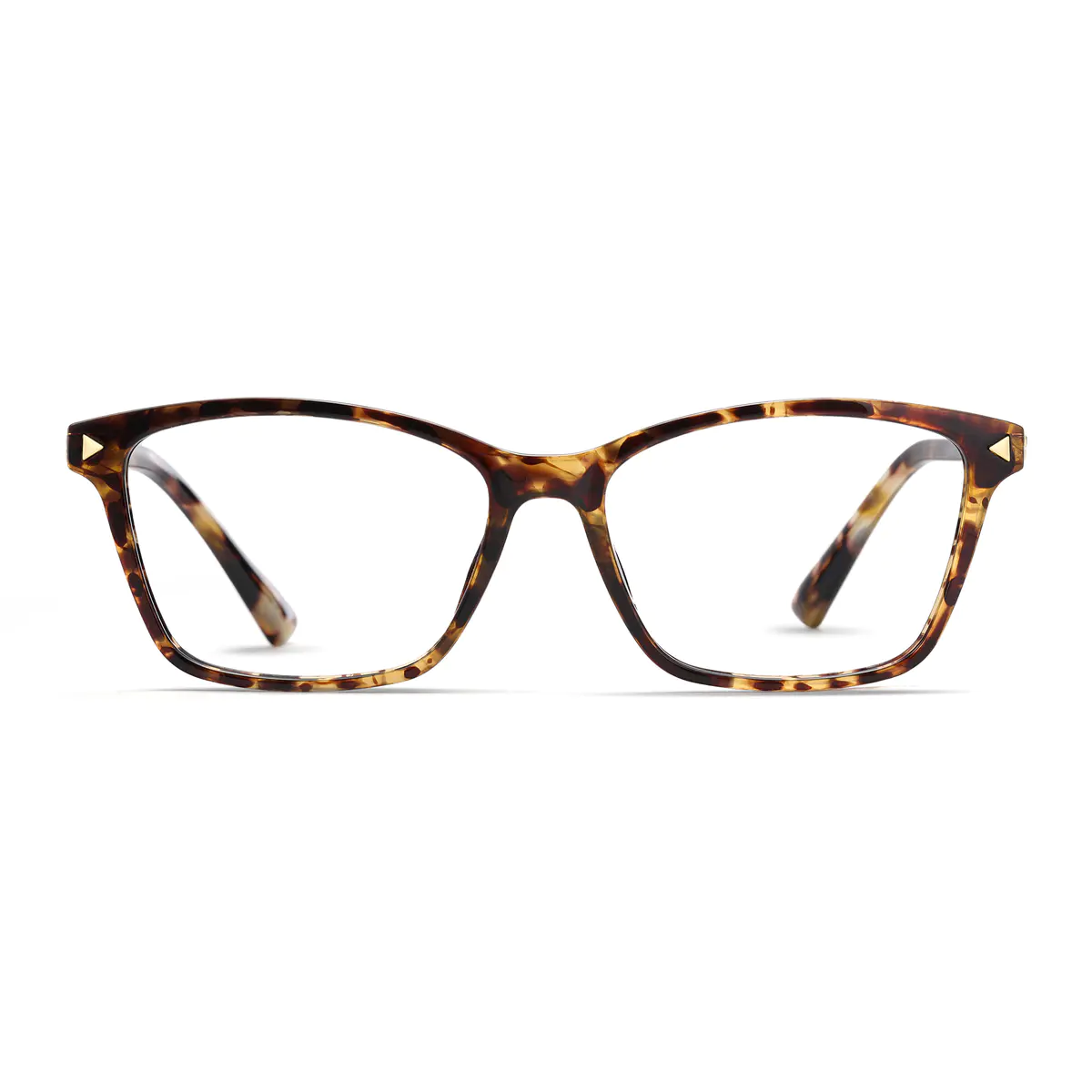 Rectangle Tortoiseshell Eyeglasses