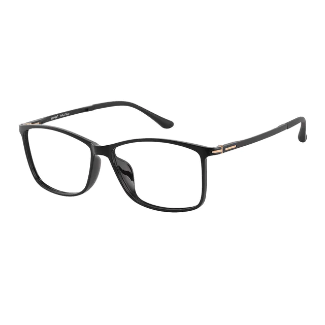 Rectangle Black Eyeglasses