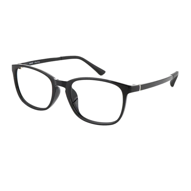 Rectangle Black Eyeglasses