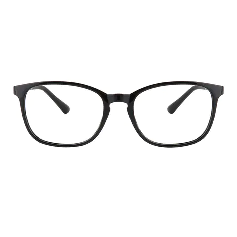 Rectangle Black Eyeglasses
