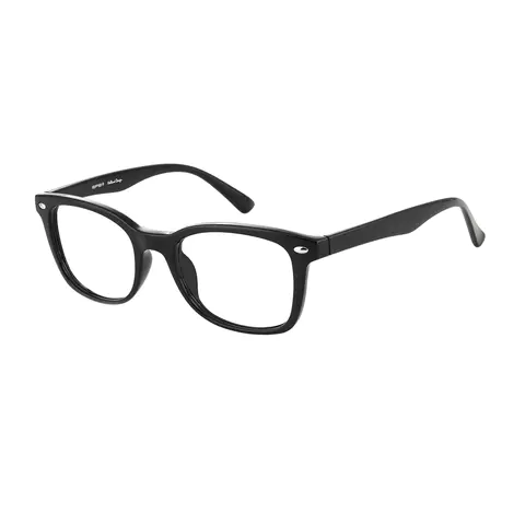 Rectangle Black Eyeglasses