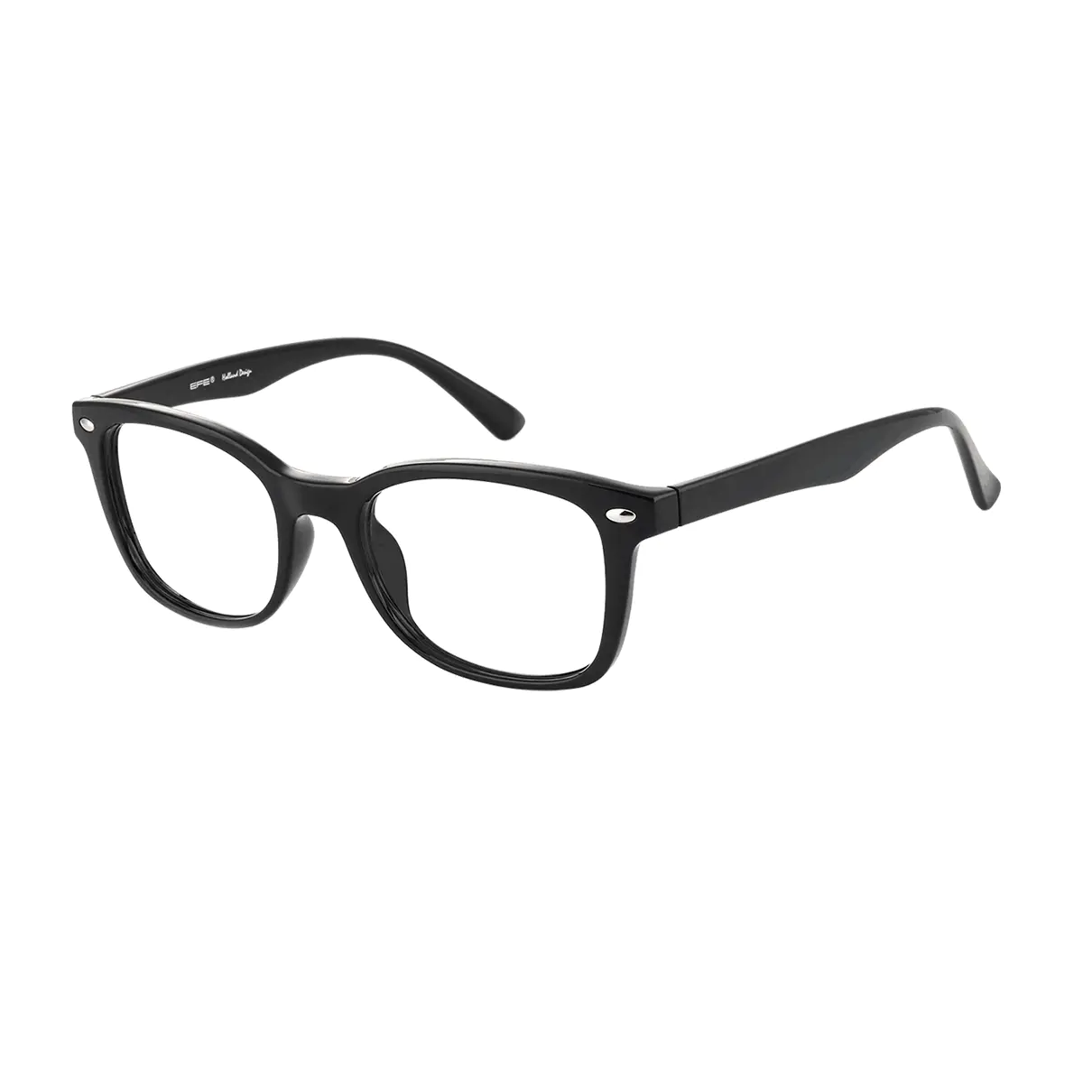 Rectangle Black Eyeglasses