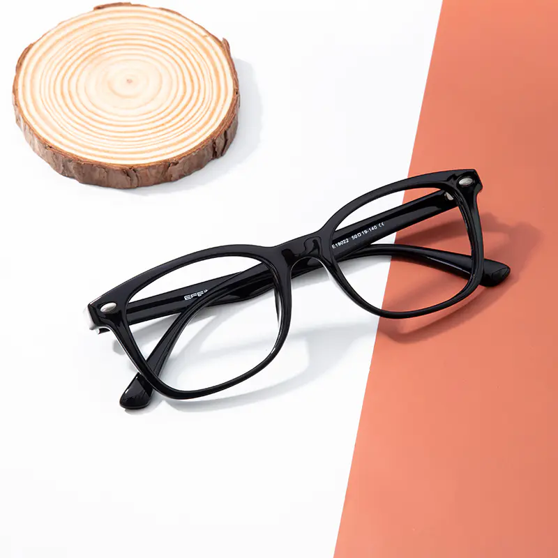 Rectangle Black Eyeglasses