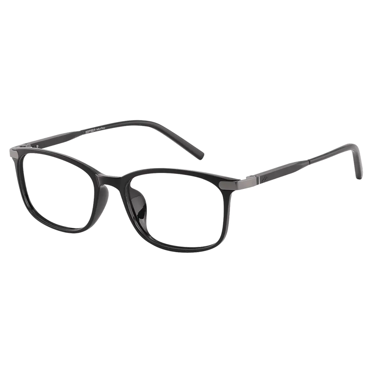 Rectangle Black Eyeglasses