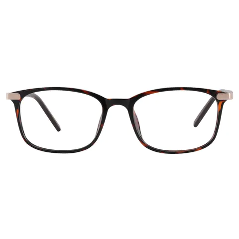 Rectangle Tortoiseshell Eyeglasses
