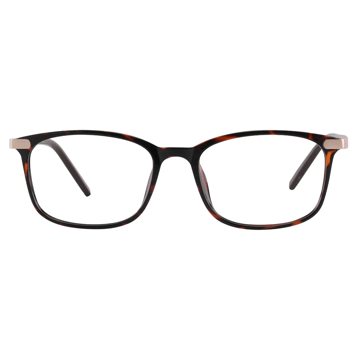 Rectangle Tortoiseshell Eyeglasses