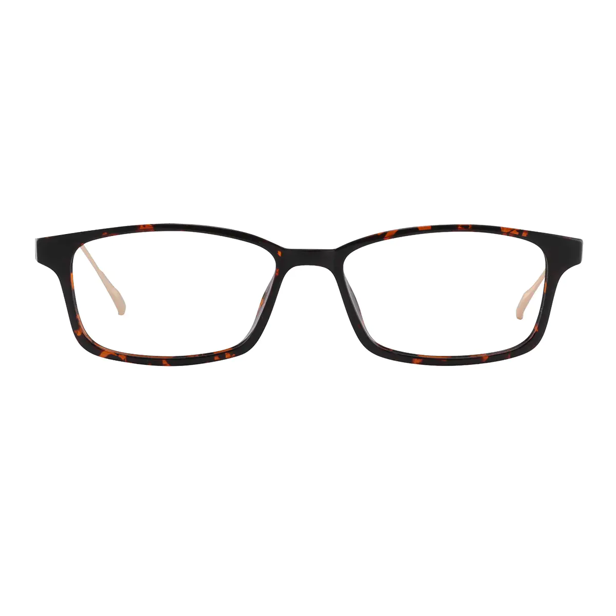 Rectangle Tortoiseshell Eyeglasses