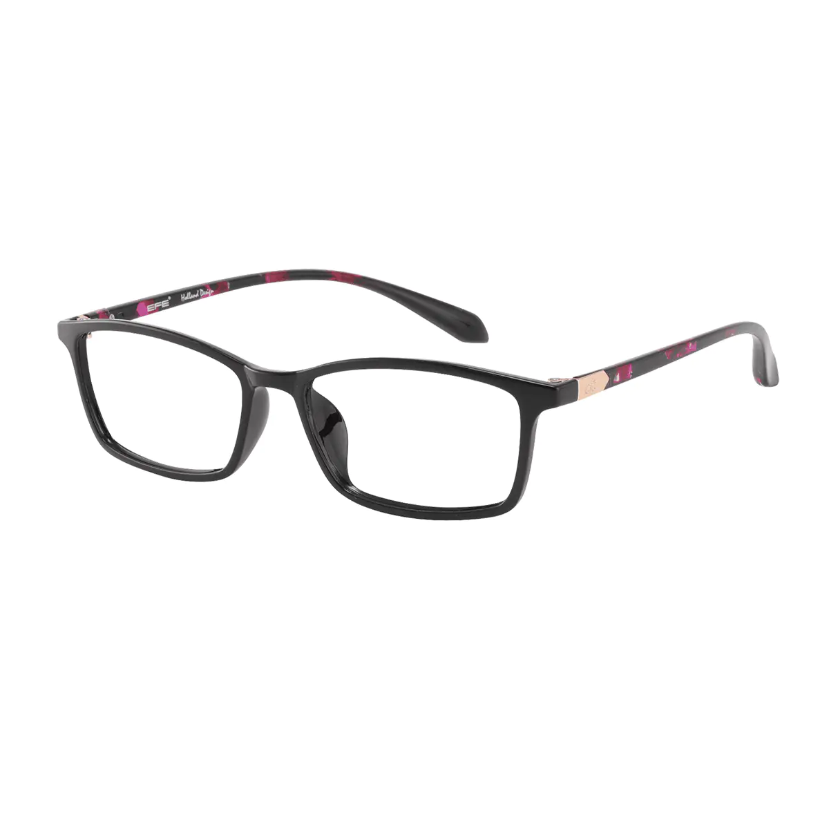 Rectangle Black Eyeglasses