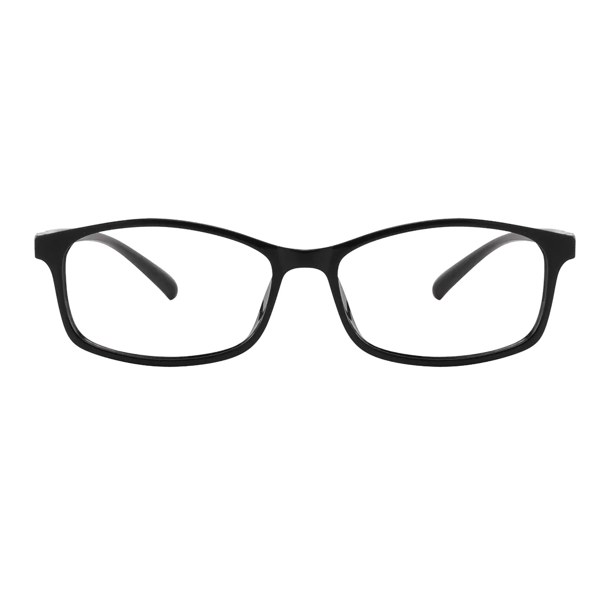 Oval Black Eyeglasses