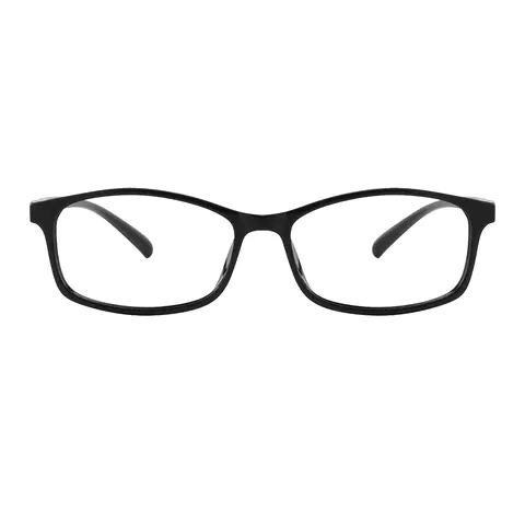 Oval Black Eyeglasses