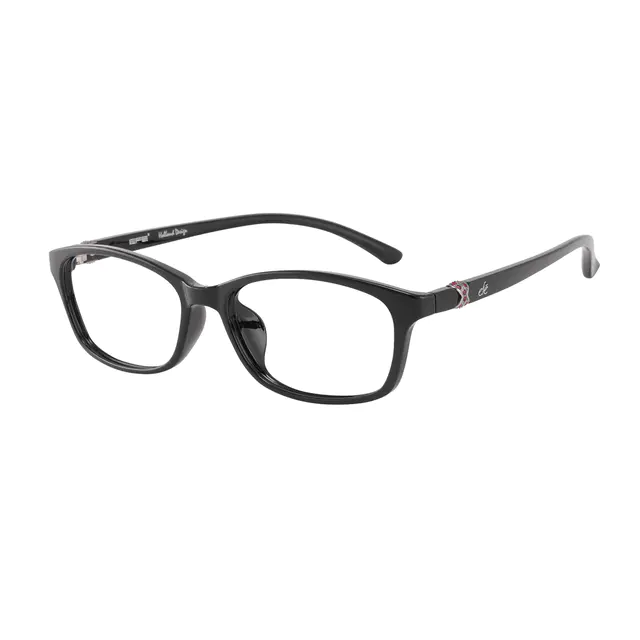 Oval Black Eyeglasses