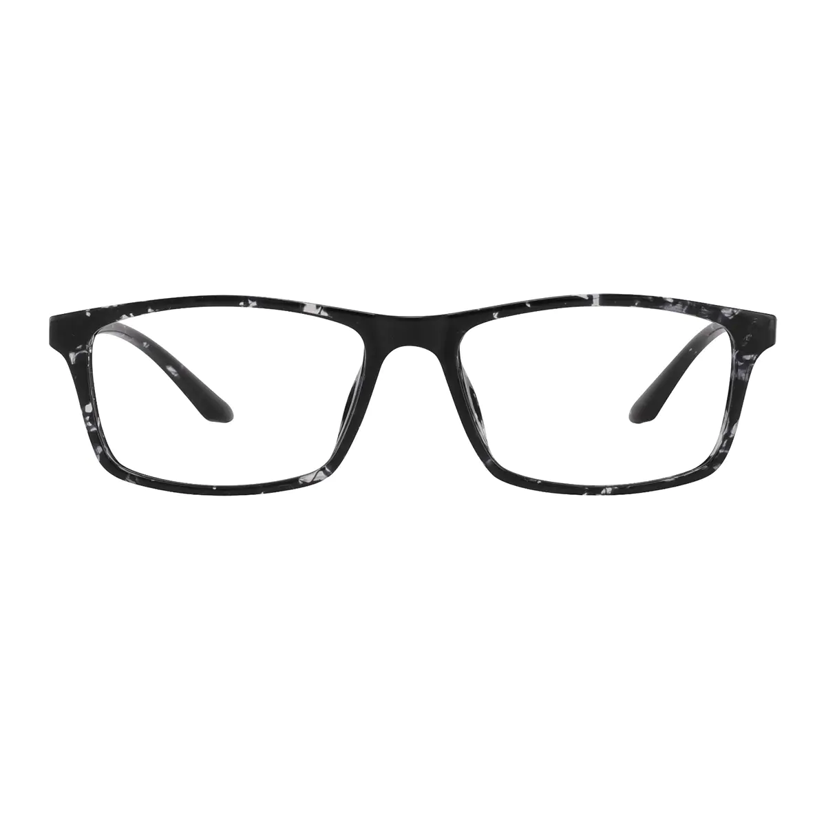 Rectangle Black Eyeglasses