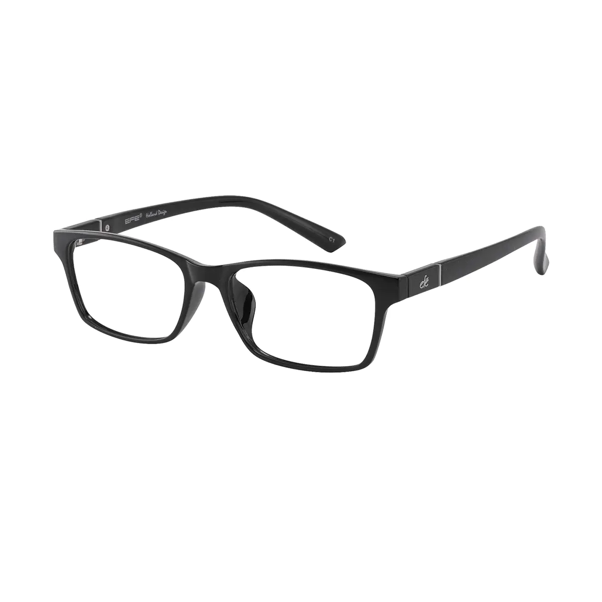 Rectangle Black Eyeglasses