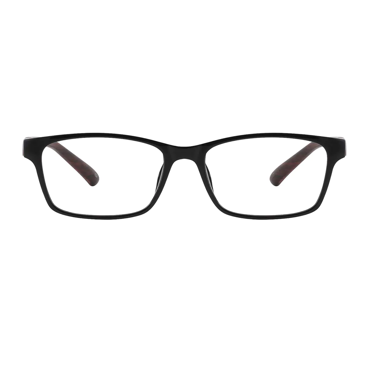 Rectangle Black/Brown Eyeglasses