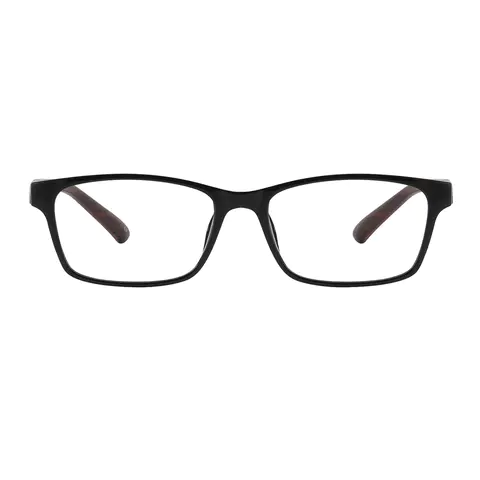 Rectangle Black/Brown Eyeglasses