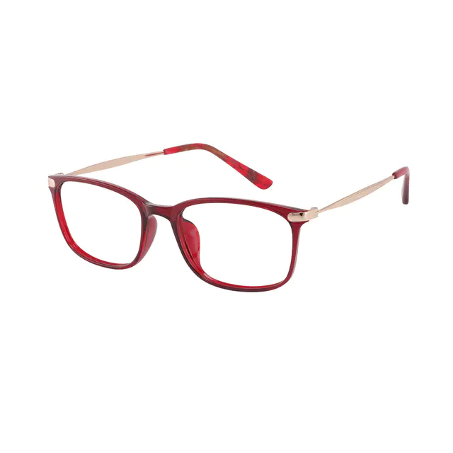 Rectangle Wine Eyeglasses