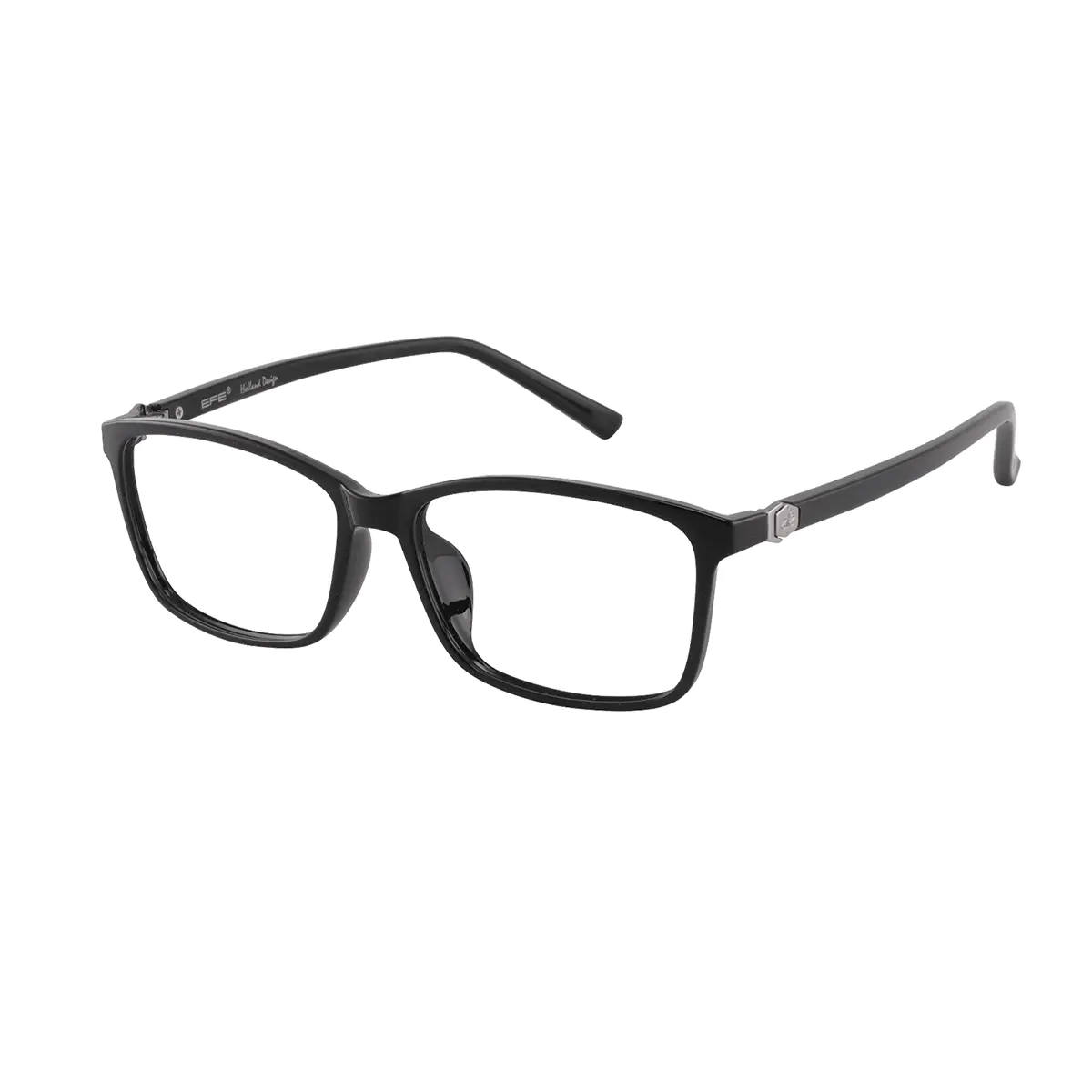 Rectangle Black Eyeglasses