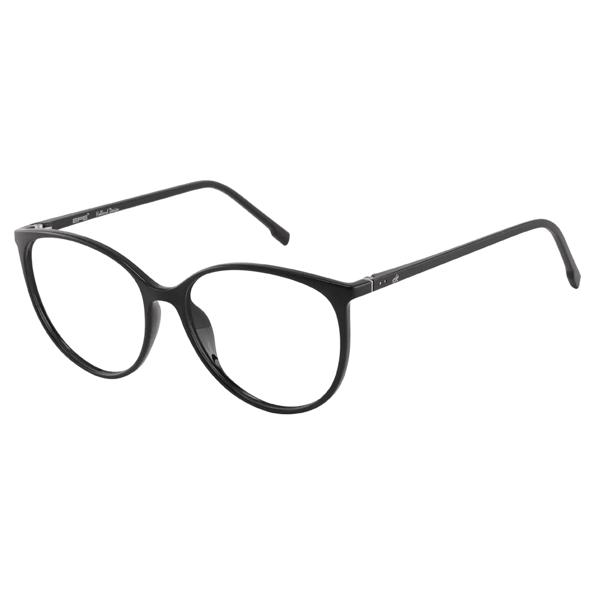 Round Black Reading Glasses