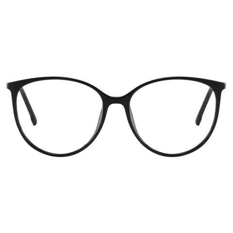 Round Black Reading Glasses