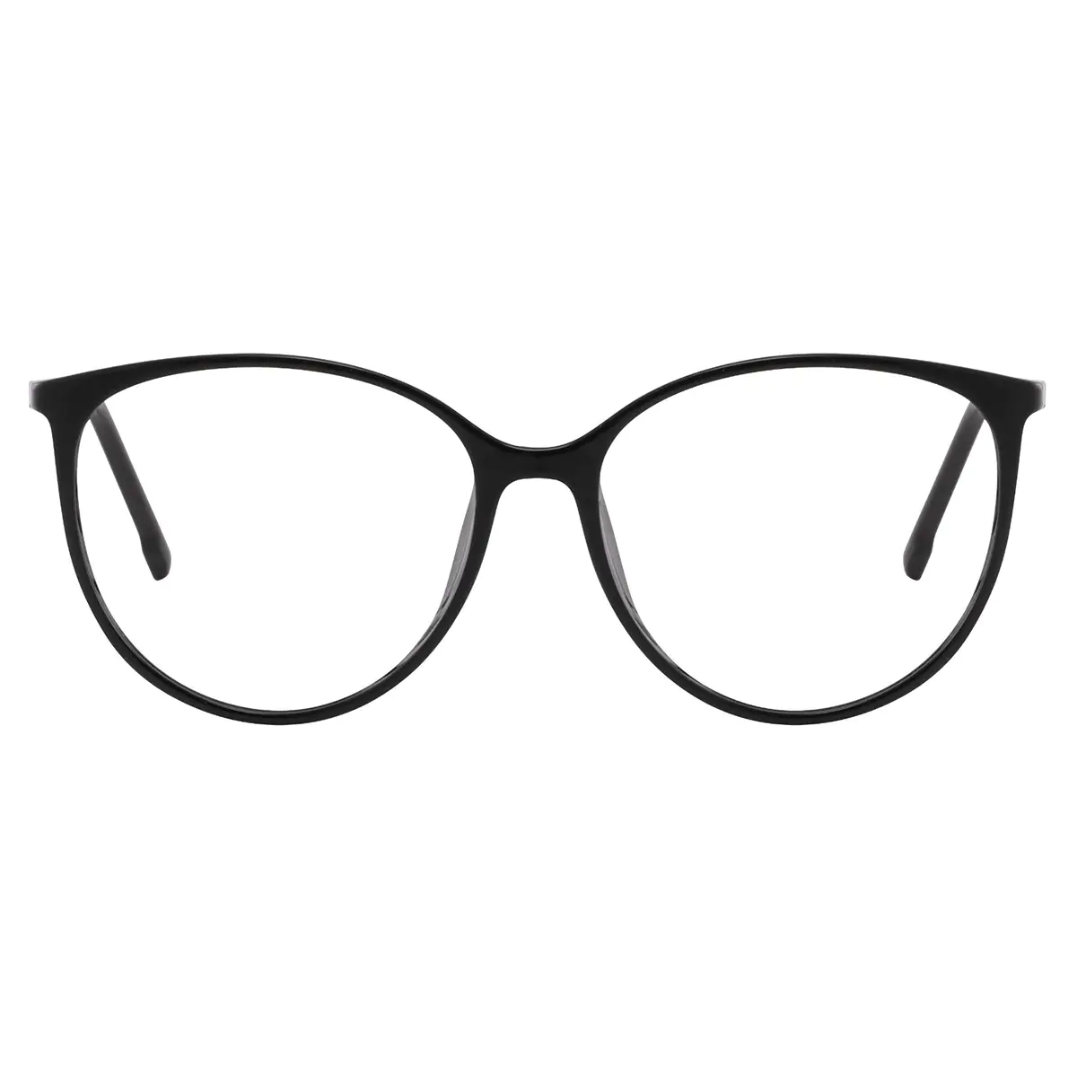 Round Black Reading Glasses